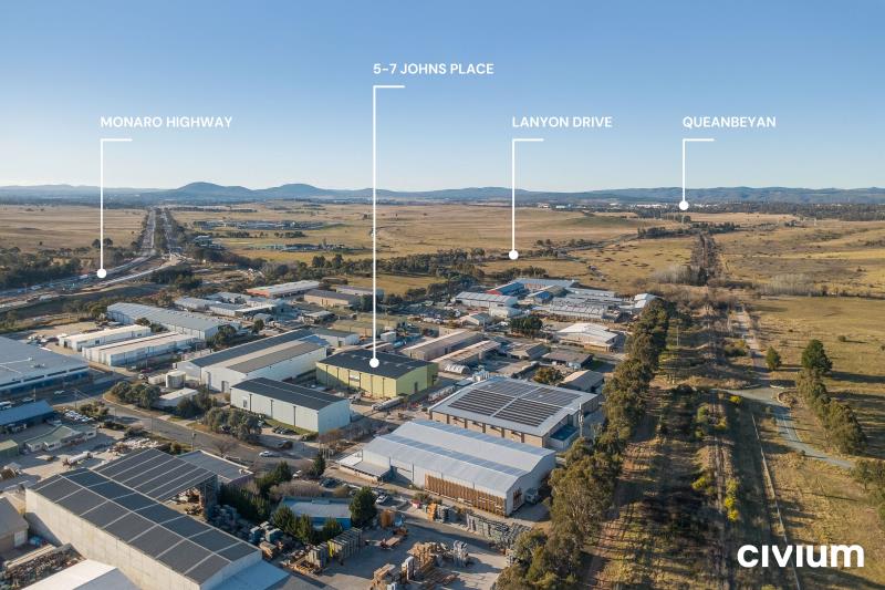 Click to view all images Warehouse/5-7 Johns Place Hume ACT 2620 - Image 3