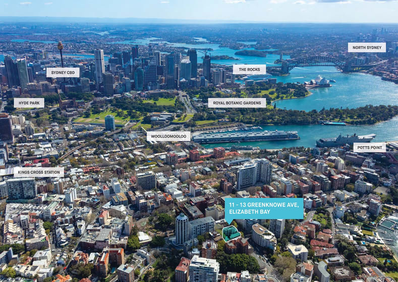 Click to view all images 11-13 Greenknowe Avenue Elizabeth Bay NSW 2011 - Image 1