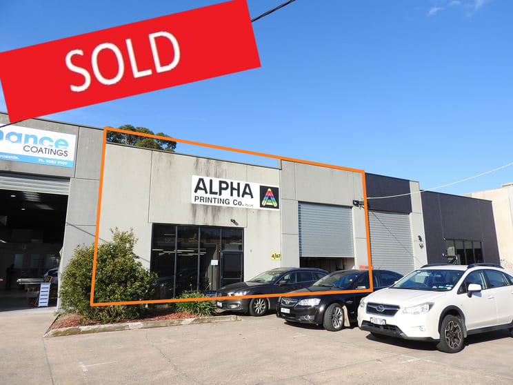 Click to view all images 4/67 Industrial Drive Braeside VIC 3195 - Image 1