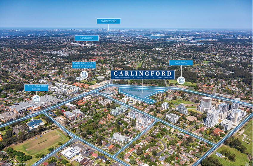Click to view all images 263-273 & 277-281 Pennant Hills Road Carlingford NSW 2118 - Image 1