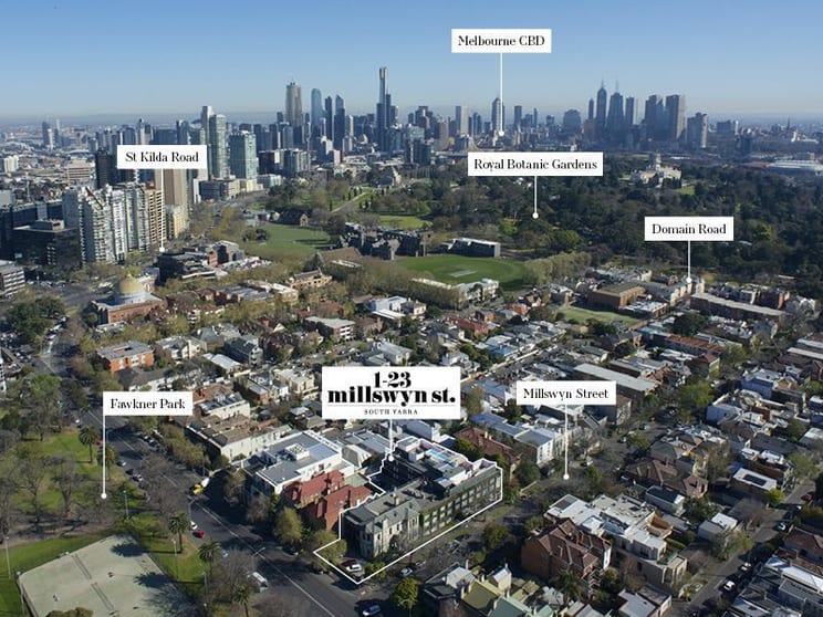 Click to view all images 1-23 Millswyn Street South Yarra VIC 3141 - Image 1