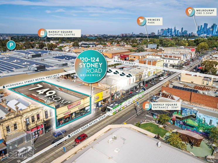 Click to view all images 120-124 Sydney Road Brunswick VIC 3056 - Image 1