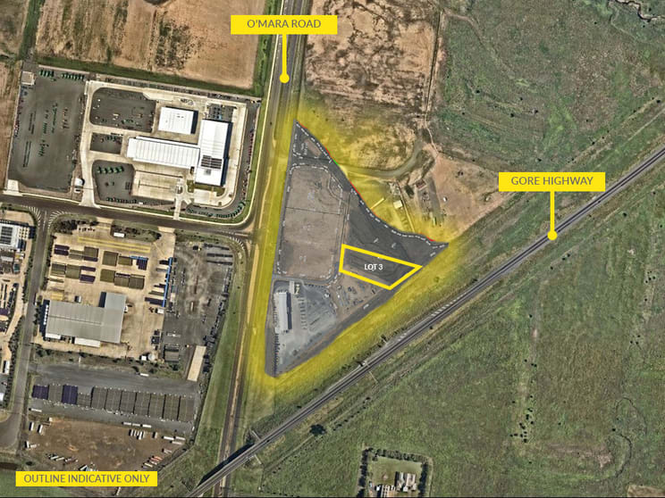 Click to view all images Lot 3 O'Mara Road SUBDIVISION Wellcamp QLD 4350 - Image 2