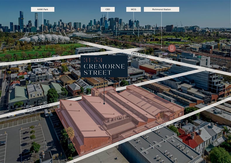 Click to view all images 31-53 Cremorne Street Cremorne VIC 3121 - Image 1