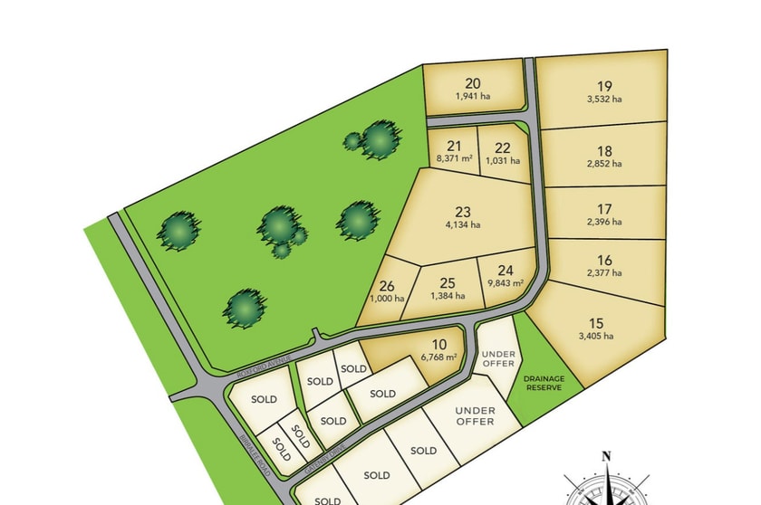 Click to view all images Lots 10-26 Gatenby Drive Westbury TAS 7303 - Image 2