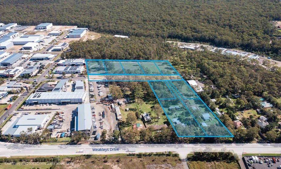 Click to view all images Proposed Lots, 40 Weakleys Drive Beresfield NSW 2322 - Image 1