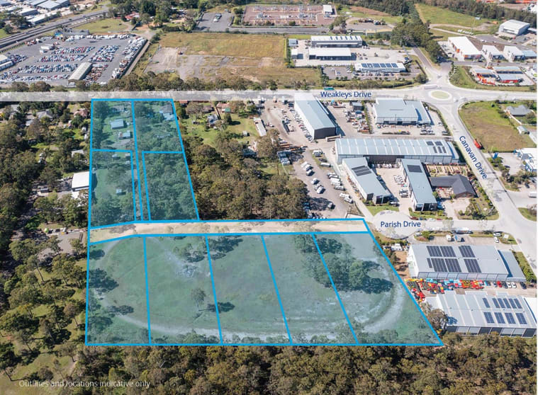 Click to view all images Proposed Lots, 40 Weakleys Drive Beresfield NSW 2322 - Image 3