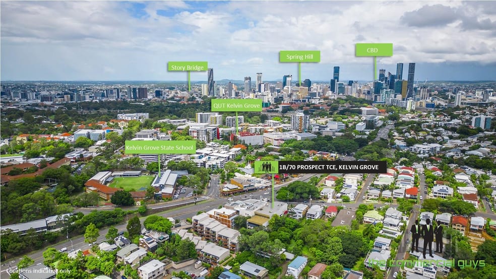 Click to view all images 1B/70 Prospect Terrace Kelvin Grove QLD 4059 - Image 1