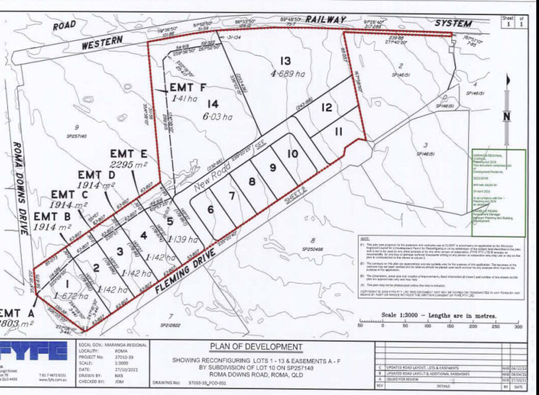 Click to view all images Industrial Lots Fleming Drive Roma QLD 4455 - Image 1