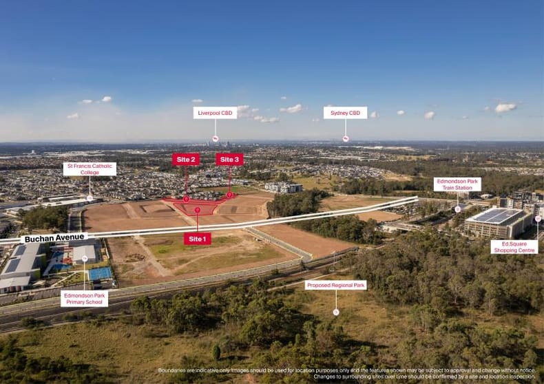 Click to view all images Sites 2-3 Edmondson Park NSW 2174 - Image 1