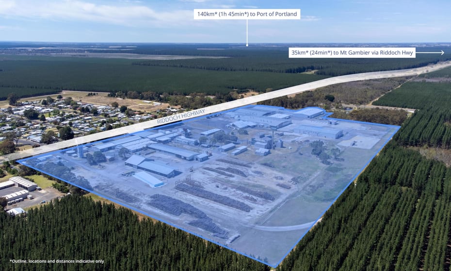 Click to view all images Nangwarry Sawmill Lot 10 Bednall Drive Nangwarry SA 5277 - Image 1