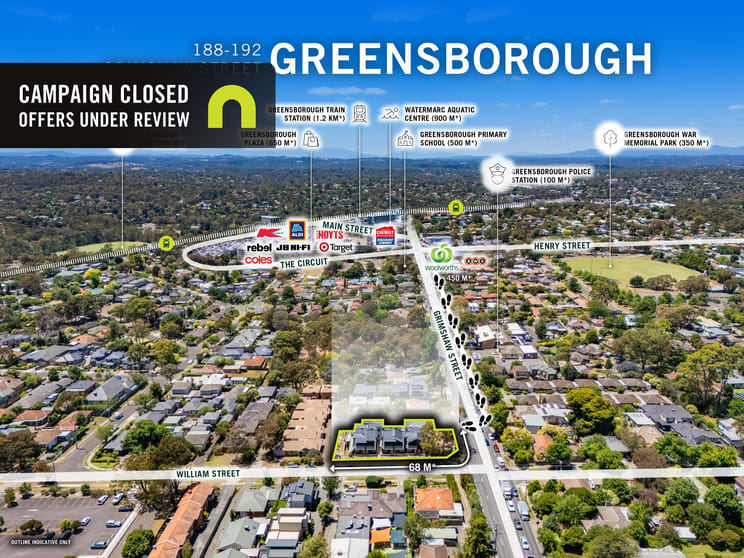 Click to view all images 188 - 192 Grimshaw Street Greensborough VIC 3088 - Image 1