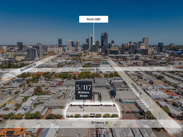 Click to view all images 5/117 Brisbane Street Perth WA 6000 - Image 1