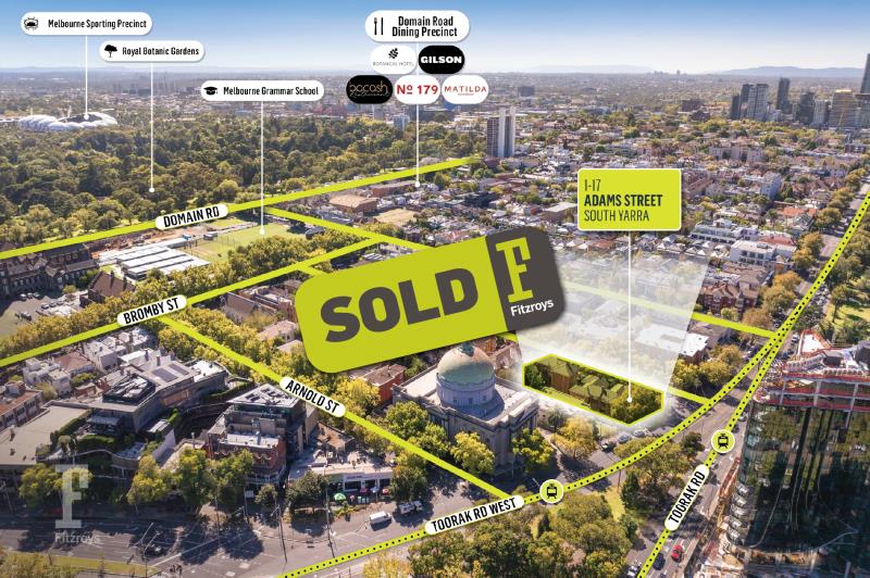 Click to view all images 1-17 Adams Street South Yarra VIC 3141 - Image 1