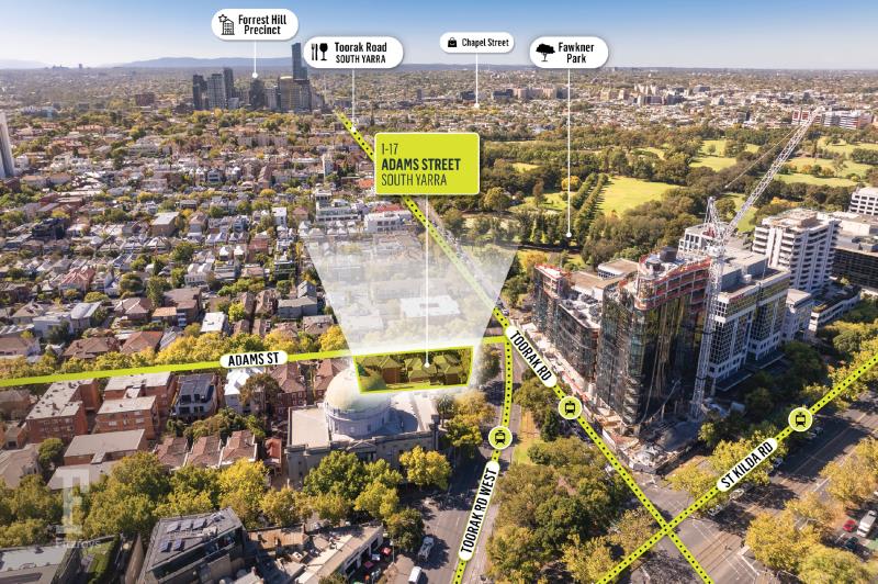 Click to view all images 1-17 Adams Street South Yarra VIC 3141 - Image 3