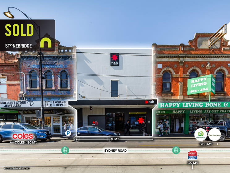 Click to view all images NAB, 406-408 Sydney Road Coburg VIC 3058 - Image 1