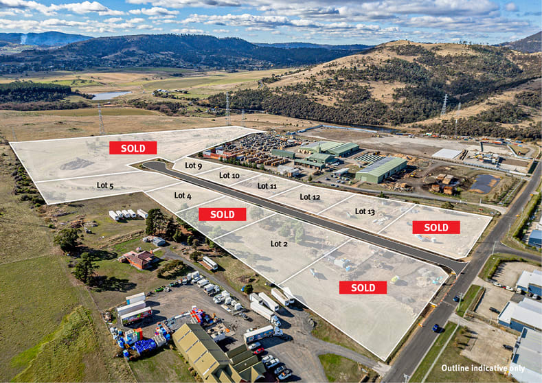 Click to view all images Lots 1-14, 110 Cove Hill Road Bridgewater TAS 7030 - Image 1