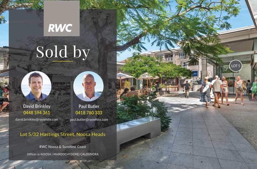 Click to view all images Lot 5/32 Hastings Street Noosa Heads QLD 4567 - Image 1