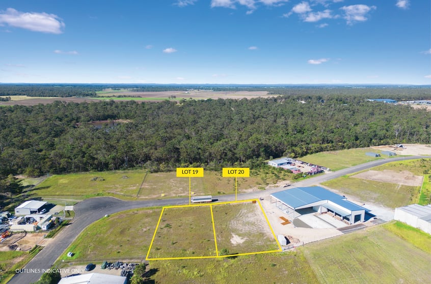 Lots 19 & 20 Enterprise Circuit Maryborough West QLD 4650 - Image 1