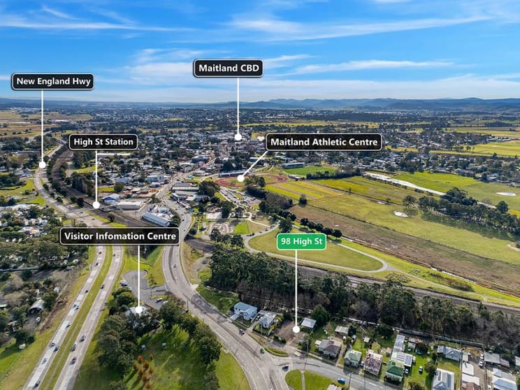 Click to view all images Development Ready Site/98 High Street Maitland NSW 2320 - Image 2