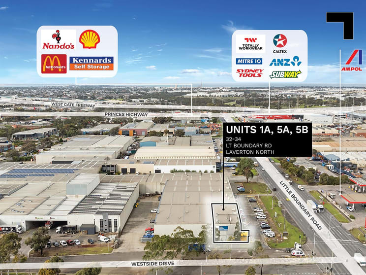 Click to view all images 1A, 5A & 5B/32-34 Little Boundary Road Laverton North VIC 3026 - Image 2