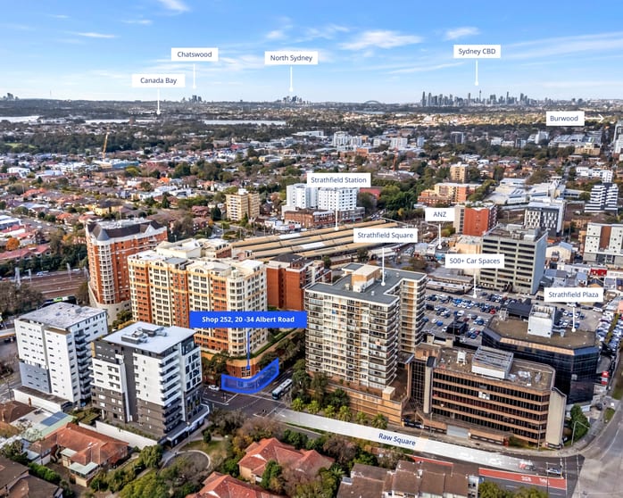 Click to view all images Shop 252 20-34 Albert Road Strathfield NSW 2135 - Image 1