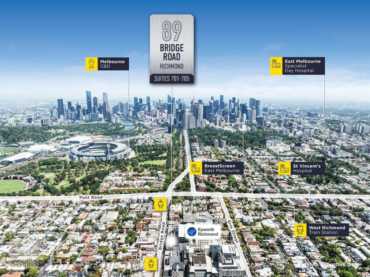 Click to view all images Suites 701-705, 89 Bridge Road Richmond VIC 3121 - Image 2