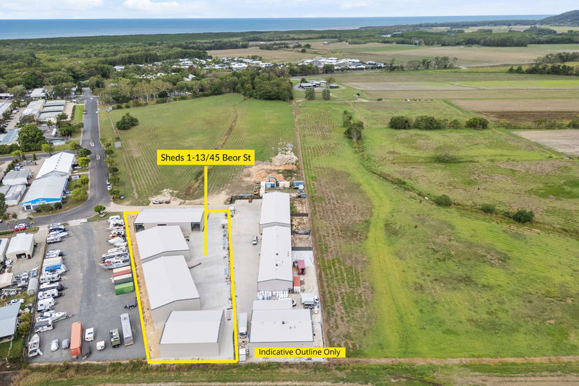 Click to view all images Shed 1/45 Beor Street Craiglie QLD 4877 - Image 1