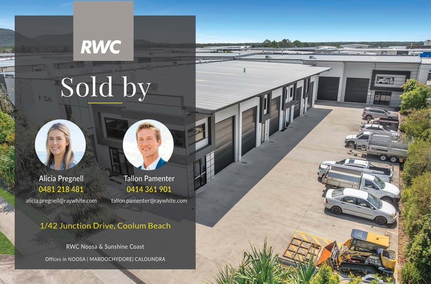 Click to view all images 1/42 Junction Drive Coolum Beach QLD 4573 - Image 1