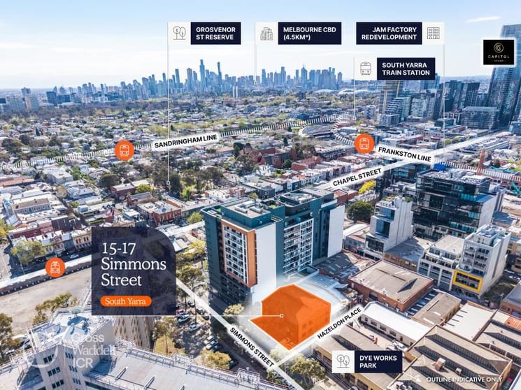 Click to view all images 15-17 Simmons Street South Yarra VIC 3141 - Image 3
