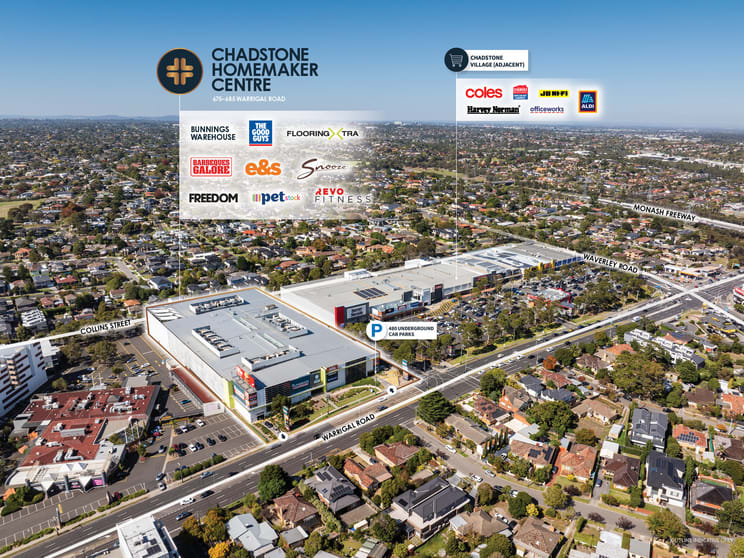 Click to view all images Chadstone Homemaker Centre, 685 Warrigal Road Chadstone VIC 3148 - Image 3