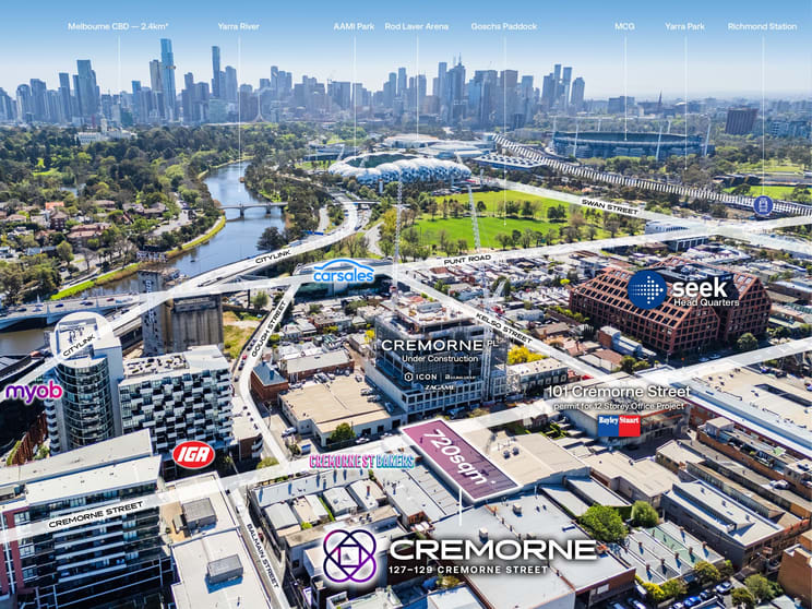Click to view all images 127-129 Cremorne Street Cremorne VIC 3121 - Image 2