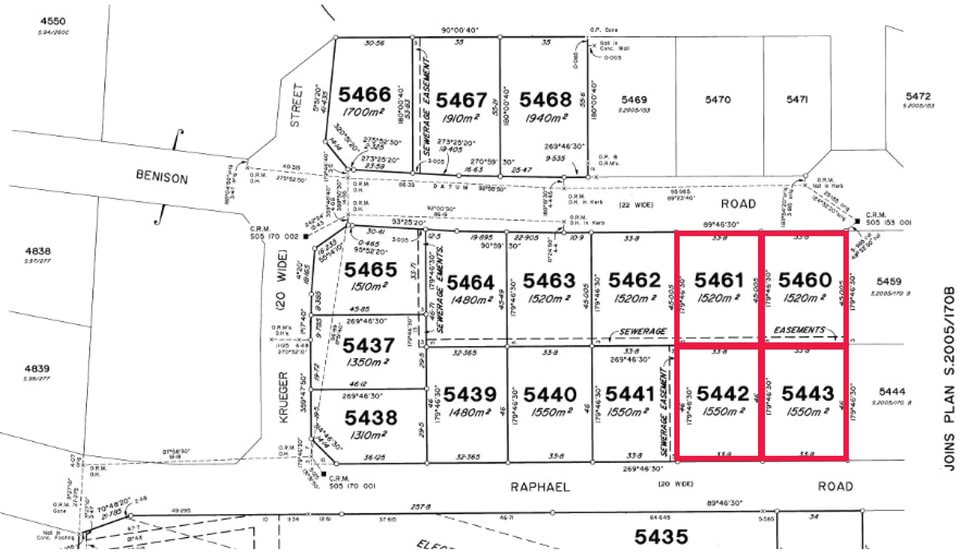 Click to view all images Lot 5460/5461/5442/5443 Raphael and Benison Roads Winnellie NT 0820 - Image 3