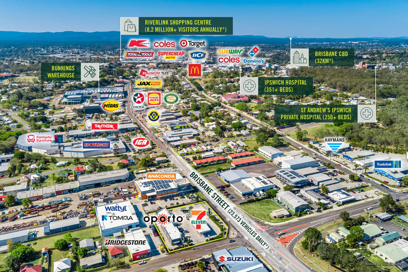 Click to view all images 7-Eleven & Oporto, 357 Brisbane Street West Ipswich QLD 4305 - Image 3