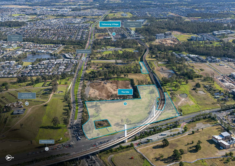 Click to view all images Land along Schofields Road Rouse Hill NSW 2155 - Image 2