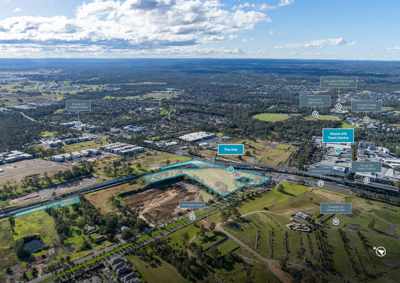Click to view all images Land along Schofields Road Rouse Hill NSW 2155 - Image 3