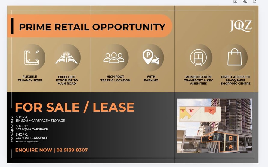 Click to view all images Shop 1 C/101 Waterloo Road Macquarie Park NSW 2113 - Image 1