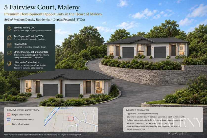 Click to view all images 5 Fairview Court Maleny QLD 4552 - Image 1