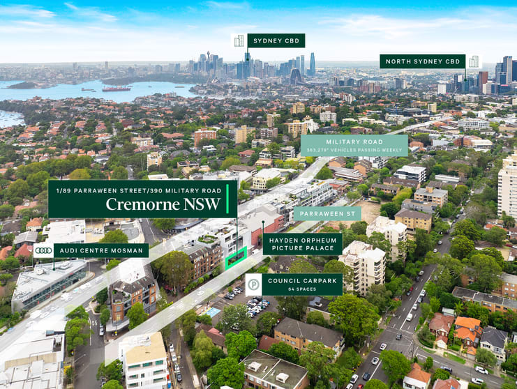 Click to view all images 1/89 Parraween Street/390 Military Road Cremorne NSW 2090 - Image 2