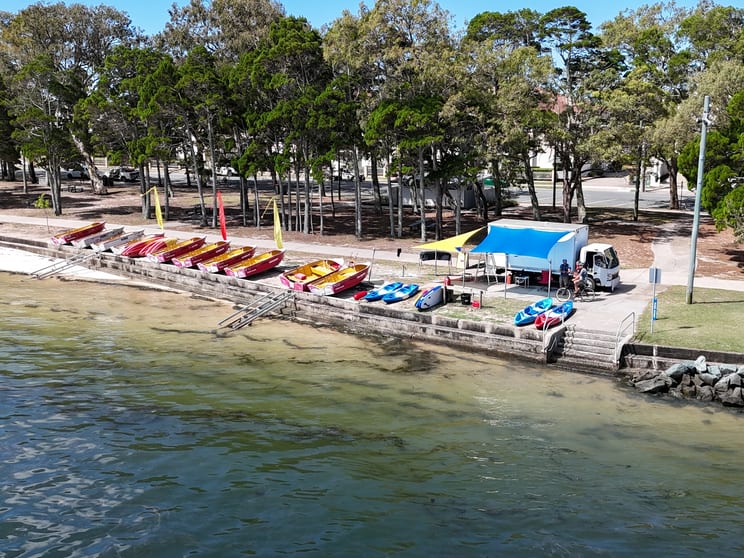 Click to view all images Red Boats Sylvan Beach Esplanade Bellara QLD 4507 - Image 1