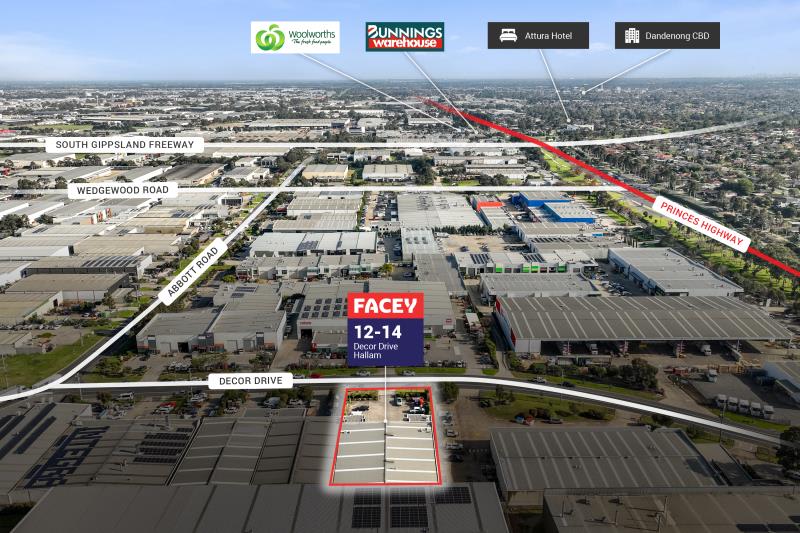 Click to view all images Warehouse 12 & 14/12-14 Decor Drive Hallam VIC 3803 - Image 2