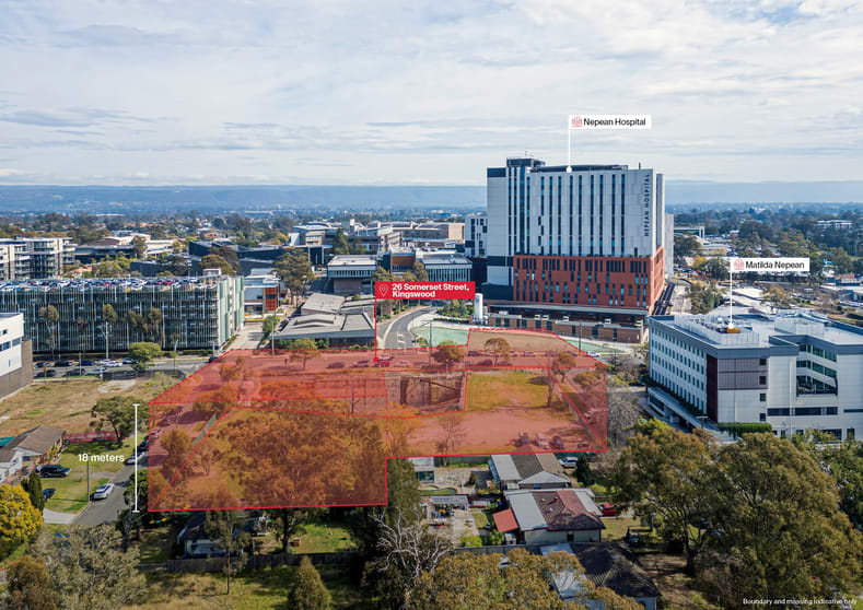 Click to view all images Land/38-40 Orth Str, 1-5 Hargrave St & 26 Somerset St Kingswood NSW 2747 - Image 3