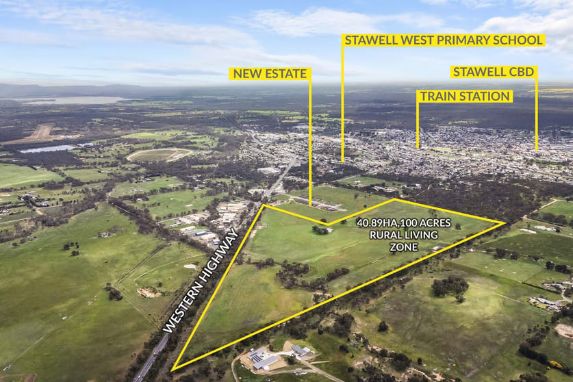 Click to view all images Lots 1-4 & 6-10 Ararat Road Stawell VIC 3380 - Image 1