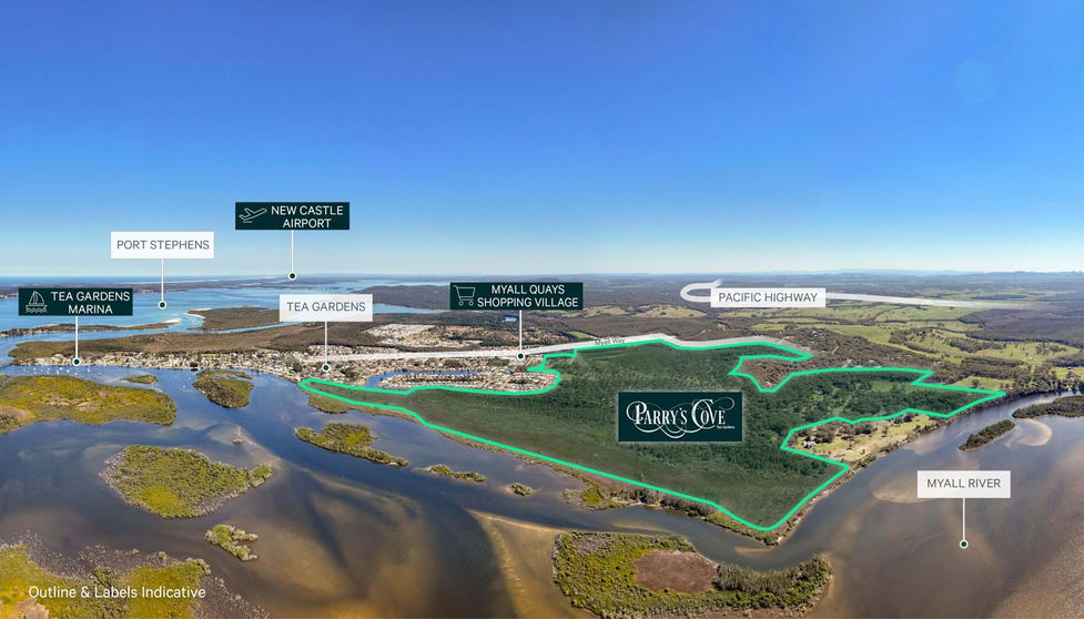 Click to view all images 'Parrys Cove' 7 Petrel Place Tea Gardens NSW 2324 - Image 1
