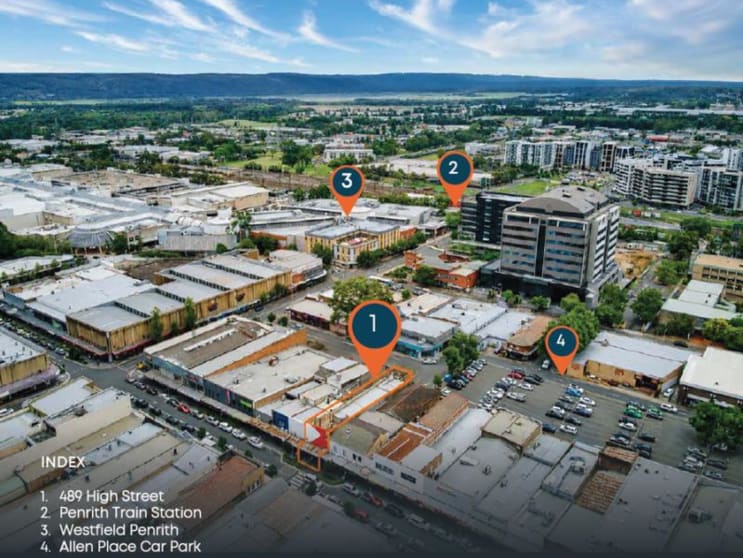 Click to view all images PRIME RETAIL BUILDING/489 High Street Penrith NSW 2750 - Image 2