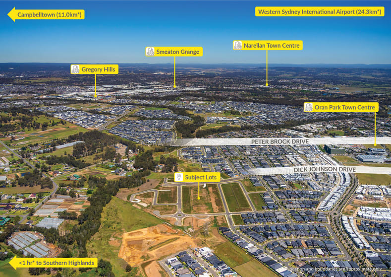 Click to view all images 183 Springfield Road (Oran Park Land Lot Portfolio) Catherine Field NSW 2557 - Image 4