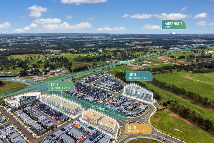 Click to view all images 5, 9 & 11/1086 Richmond Road Marsden Park NSW 2765 - Image 1