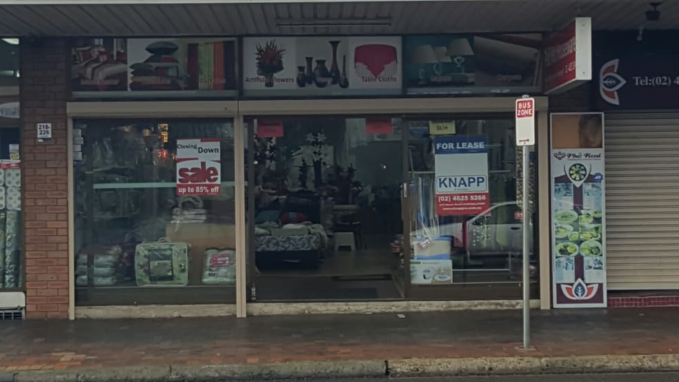 Click to view all images Shop 9/226-240 Queen street Campbelltown NSW 2560 - Image 1