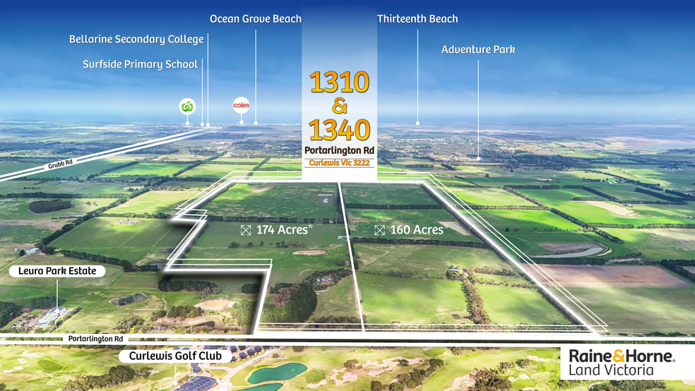 Click to view all images 1310 & 1340 Portarlington Road Curlewis VIC 3222 - Image 2