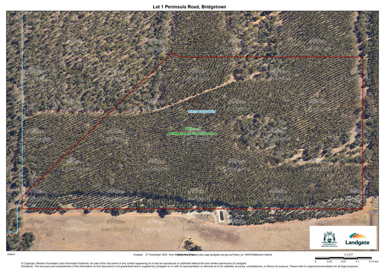 Click to view all images Lot 1 Peninsula Road Bridgetown WA 6255 - Image 1